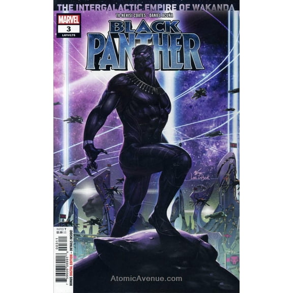 Black Panther (6th Series) #3 VF ; Marvel Comic Book