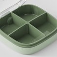 thumbnail image 3 of Justharion Anti-corrosion Pill Box Durability Exquisite Craft Sealing Compartments Air-tight Pill Case Yellow-6 Slots 1Set, 3 of 6