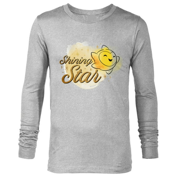 Disney Wish Star “Shining Star” - Long Sleeve T-Shirt for Men - Customized-Athletic Heather