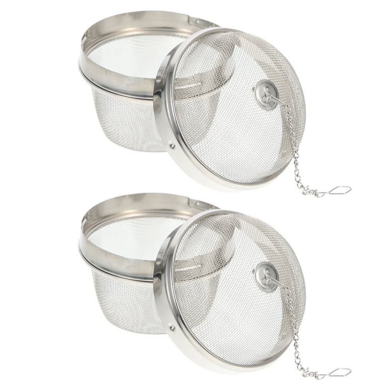 2Pcs Stainless Steel Jewelry Washing Basket Practical Watch