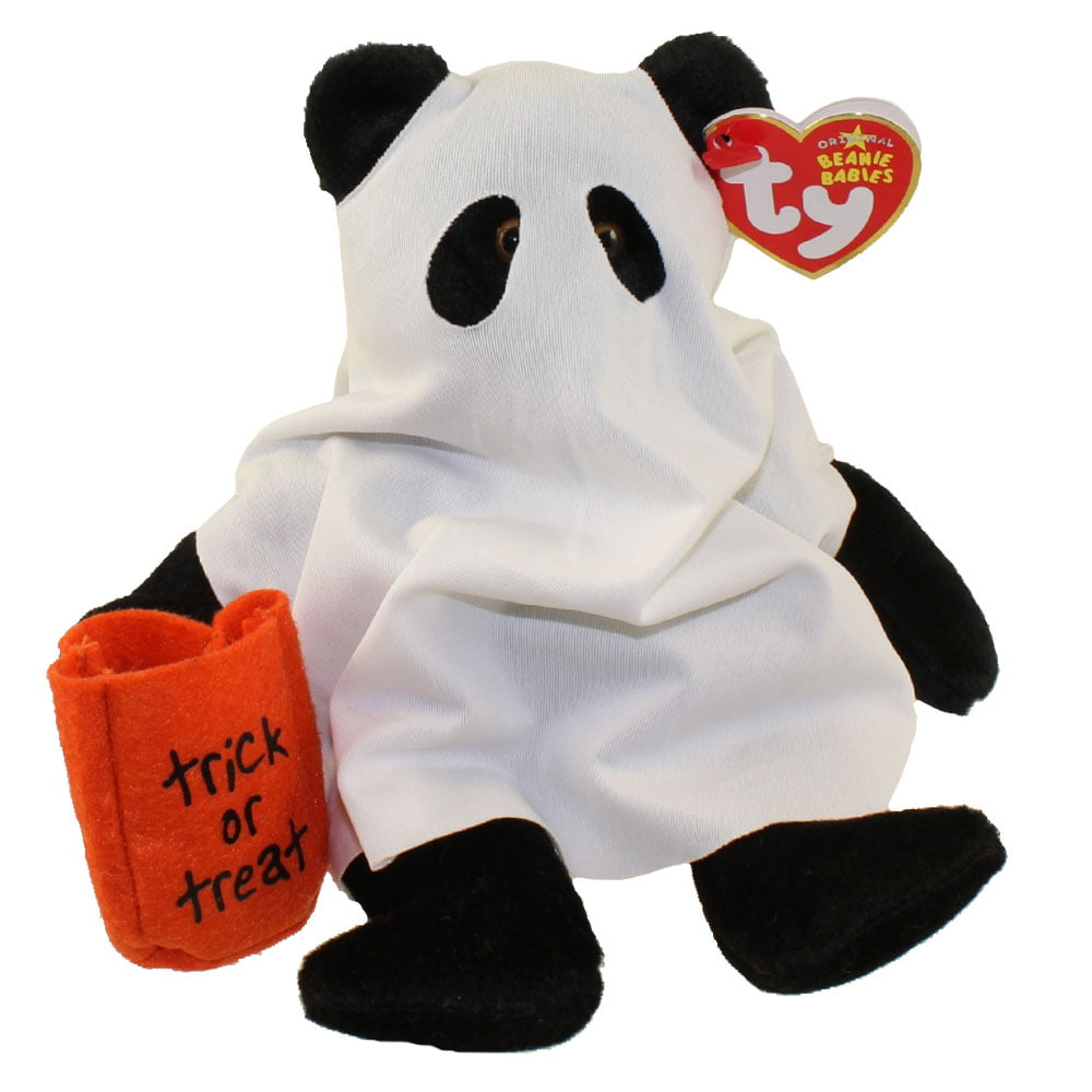 2 Ty Beanie Baby The Ghost Bear Quivers 2002 Shivers 2003 MINT Halloween for sale online 