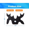 thumbnail image 3 of Woeilo Games & Sports Expert Black Plastic Slip-On Bridge PortableHead, Pool Billiard Cue Bridge Head, Billiard Pool Cue Accessories for Pool Table, 3 of 5