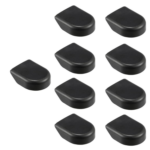 Unique Bargains 9 Pcs Rear Windshield Wiper Arm Nut Cover Cap Fit for Toyota Rav4 Tacoma Corolla Mr2 Black