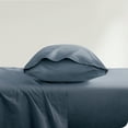 thumbnail image 3 of Bare Home Organic Twill Sheet Set - 100% Organic Cotton - 3 Piece - Twin, Bering Sea, 3 of 6