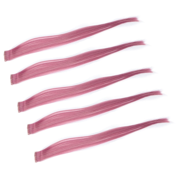 Pinza para el cabello BuyWeekMX 5 piezas clip de pelo color largo