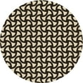 thumbnail image 1 of Ahgly Company Machine Washable Indoor Round Transitional Midnight Gray Area Rugs, 8' Round, 1 of 7