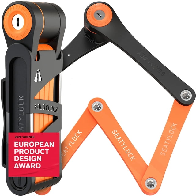 Candado para bicicleta Seatylock FoldyLock ligero plegable con llave