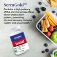 thumbnail image 5 of Enzymedica, SerraGold, Enzyme Supplement to Support Cardiovascular, Sinus and Immune Health, Includes Serrapeptase, Vegan, 180 Capsules (180 Servings), 5 of 6