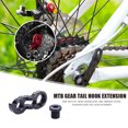 thumbnail image 4 of Convertidor de extensión Likrtyny Extensor de gancho de cola de engranaje MTB negro, 4 of 6