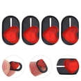 thumbnail image 1 of Mobutofu 4Set Computer Camera Privacy Slider ABS Black for General Use, 1 of 6