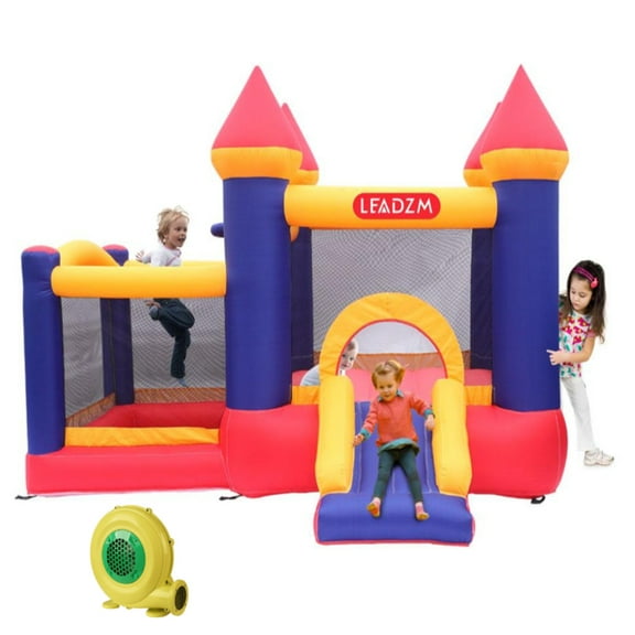 GoDecor Bounce House, Inflatable Toddler Bouncy House for Kids Party Gift with Blower Jumper Bouncy Castle Wedding Decorations for Outdoor Play Backyard