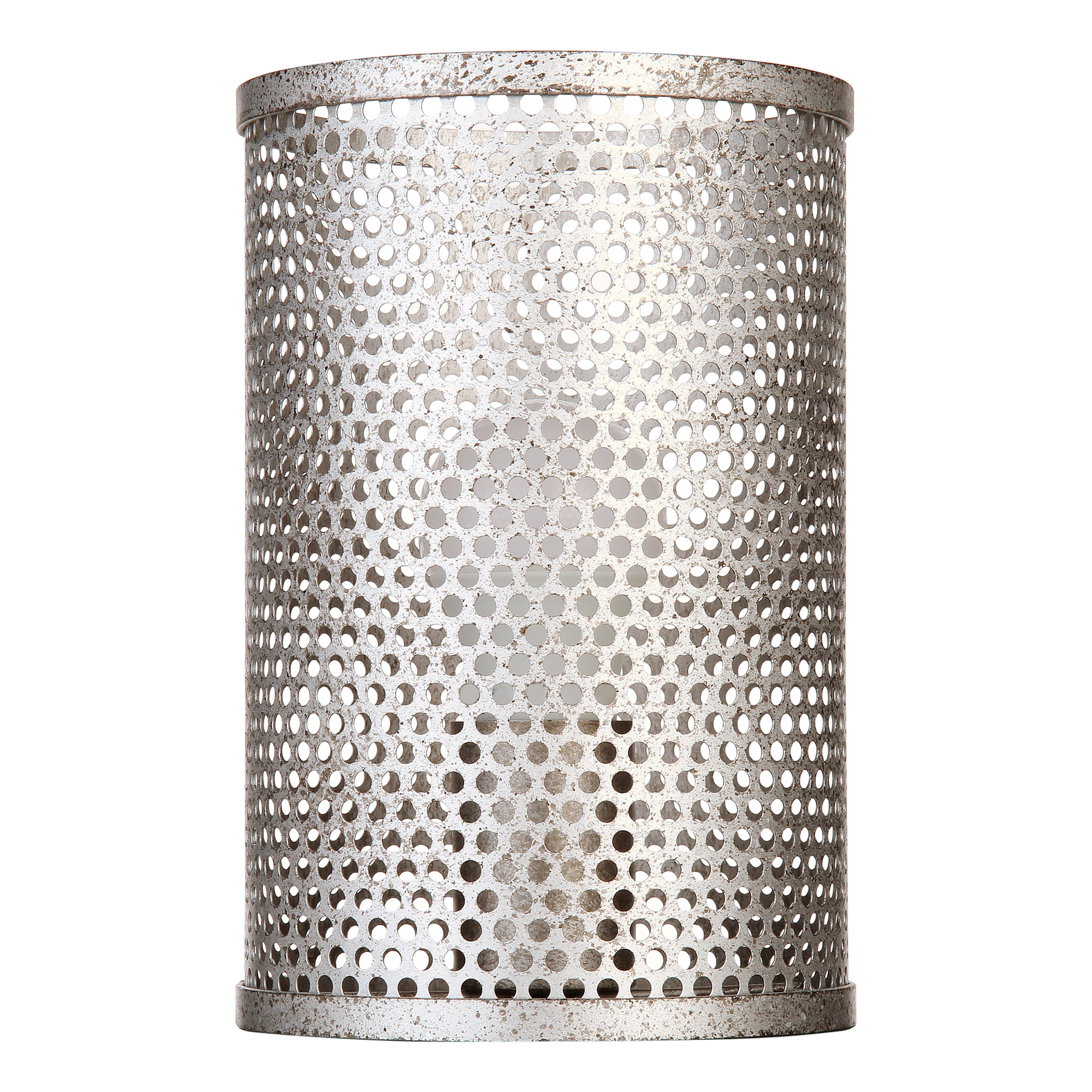 galvanized metal table lamp