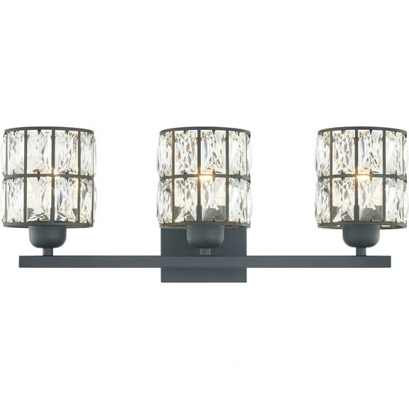 GIB8622MBK Quoizel Lighting Gibson - 3 Light Large Bath Vanity