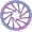 Colorful, variant on BUCKLOS Bicycle Disc Brake Rotor 160 mm 180mm 203mm MTB Disc Brake Rotor, Stainless Steel Bicycle Rotors with 6 Bolts, Bicycle Brake Pads, fit for Road Bike, Mountain Bikes, BMX