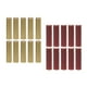 thumbnail image 4 of 200 cápsulas termorretráctiles para tapas de botellas de vino con corcho Oro rojo vino de 30 mm, 4 of 5