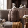 thumbnail image 4 of Halloween Pumpkin Plush Pillow – Soft Stuffed Pumpkin Cushion with Cheerful Face, Cotton Lumbar Support Throw Pillow for Sofa, Bed, Chair & Room, Cute Fall Harvest Decorative Gift, 4 of 7