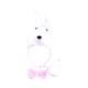 thumbnail image 1 of Conjunto de diadema con cola y pajarita de animal para disfrazarse, regalo de Halloween, cosplay para carnaval. conejo blanco, 1 of 7