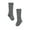 Grey, variant on LNMQLPDBS Knee High Socks Knit Tube Toddlers Girls Middle Socks Ribbed Long Stockings Black Knee High Socks School Leggings Newborn Socks Toddler Unisex Socks for Baby Girl Or Boy  White 5-8 Years