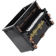 thumbnail image 3 of 1pc Mini Flowerpot Piano Shaped Succulent Planter Desktop Decoration, 3 of 8