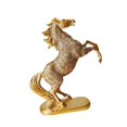 thumbnail image 1 of Estatua de caballo, adorno de mesa, colección, escultura decorativa, figura de caballo para estantería, decoración de sala de estar, regalo de año Oro, 1 of 9