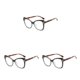 thumbnail image 4 of Jumpingount Gafas de ojo de gato Gafas con estampado de leopardo Gafas sin receta Gafas anti luz azul Gafas sin maquillaje Negro Type1 NO1, 4 of 6