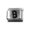 B, variant on Stainless Steel Italian Charm Bracelet Letter A,DIY Monogram Black Unembroidered Design,Titanium Steel Link for Women Men,Creative Personalized Jewelry Gift