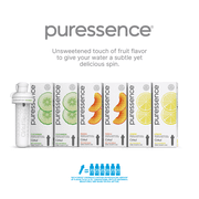 Cirkul Puressence Flavor Cartridge Variety Pack, 6-Pack (2 Cucumber, 2 Peach, 2 Lemon)