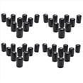thumbnail image 1 of 40 Piezas Tapas de Goma para Extremos 16 mm ID PVC Cubierta Tapa de Perno de Tubo Redondo Protectores de Rosca Negro, 1 of 5