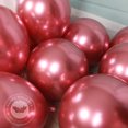 thumbnail image 5 of 5-30 piezas/lote de globos de metal cromado grandes de látex, globos de helio dorados, plateados y verdes para fiestas de cumpleaños, bodas y Navidad, 5 of 5