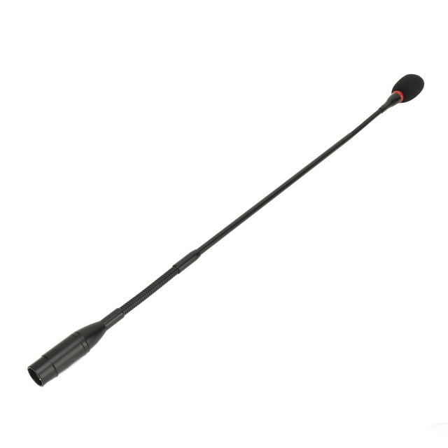 Micrófono de cuello de cisne ANGGREK de condensador enchufe recto de 3 pines