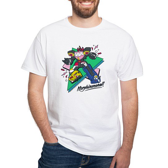 CafePress - Power Rangers Morphinomenal! Men's Value T Shirt - Men's Classic Cotton T-Shirts