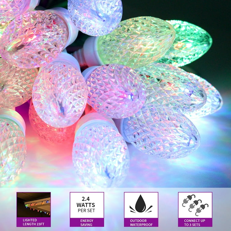 Color changing 2024 c9 christmas lights