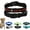 Black, variant on Personalized Embroidered Dog Collar - Custom Nylon Pet Collar with Name & Phone Number,Fashion Adjustable Size Soft Comfortable for Small Medium Large Dogs Durable & Lightweight Collars