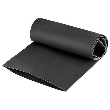 Uxcell Heat Shrink Tubing Shrink Tube Cable Sleeve 3.3ft Black 5.91 in