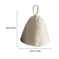 thumbnail image 4 of Billuyoard Gorro de baño para mujer, absorbente de agua de fieltro, para Hotel, dormitorio, salón, Spa, ducha de baño, sombrero de Sauna seco, Toallas y Paños, 4 of 6