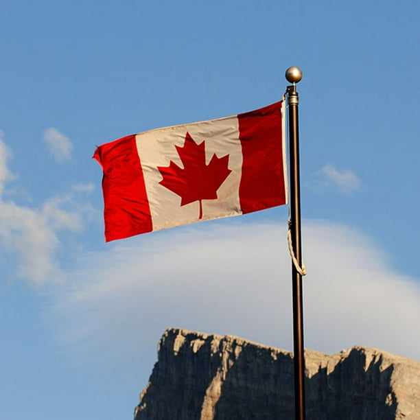 Petit drapeau en tissu, Fête du Canada, 3 x 6 po