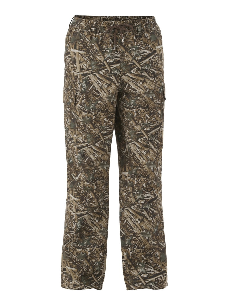 No Boundaries Twill Cargo Pants, Men's and Big Men's, Sizes XS-5XL