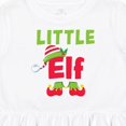 thumbnail image 4 of Inktastic Christmas Little Elf Girls Toddler Dress, 4 of 5