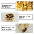 thumbnail image 2 of 1Set Light Brown Lampshade with Mini Cylinder Shape for Kitchen 7.00X6.00X6.00CM, 2 of 8