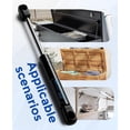 thumbnail image 4 of 10 inch Gas strut 80lb, C16-15052 Gas Struts Shock Lift Support for Tool Box Cabinet Lid Boat Hatch Lid Toy Storage Box Lid, 2 Pcs Set, 4 of 7