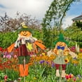thumbnail image 4 of MarinaVida Halloween Scarecrow Decorations Outdoor Small Fall Harvest Scarecrow for Garden,Yard,Thanksgiving, 4 of 4
