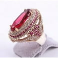 thumbnail image 3 of K-KED Women Fashion 925 Silver Plated Ring Cubic Zircon Wedding Delicate Jewelry Gift Sz 6-10-#1-7, 3 of 6
