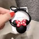 thumbnail image 1 of Diadema de Disney para Bebé y Niño, accesorios para el cabello con dibujos animados de Mickey y Minnie, banda elástica para el cabello de terciopelo dorado, Anillo para el cabello de Navidad, novedad, 1 of 5