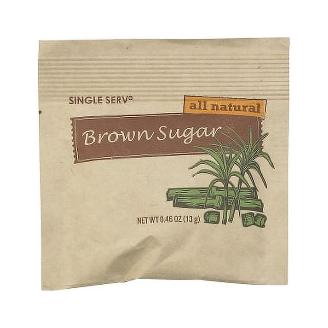 Diamond Crystal Single Serve Brown Sugar Packet, 13gr. (96count)