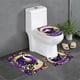 thumbnail image 1 of Juego de 3 alfombras de baño del equipo Vikings, alfombra antideslizante para baño, 31,5 x 20 pulgadas, 1 of 7