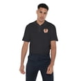 thumbnail image 2 of Looney Tunes Taz Cotton Polo Shirt, Black, X-Large, 2 of 6