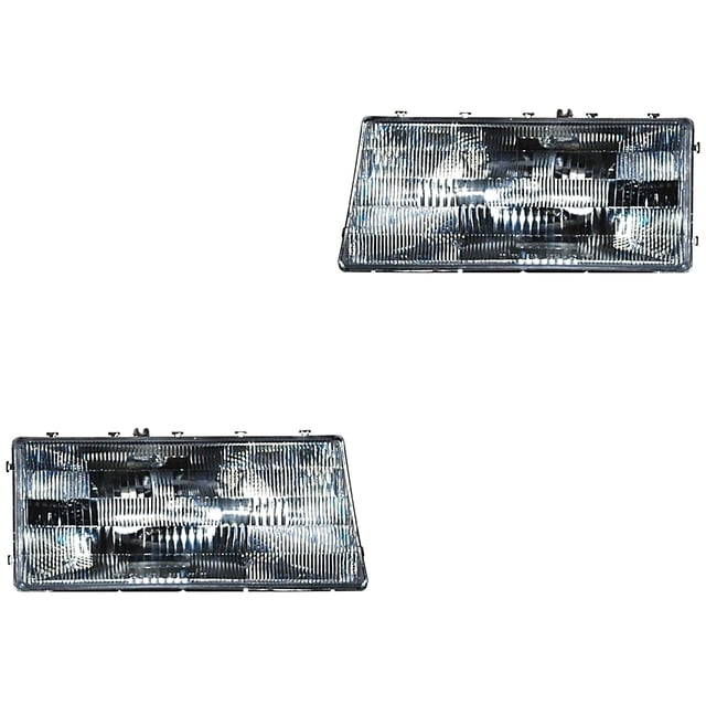 Par de Faros Spirit 1990 A 1995 Dodge S/base TYC .