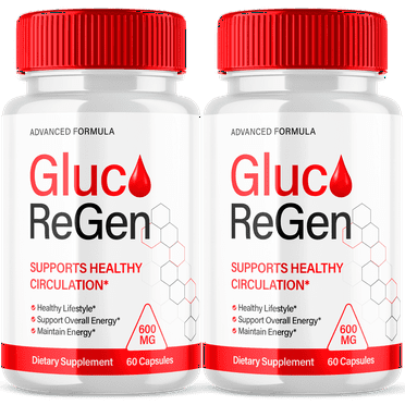 Gluco ReGen Advanced Glycogen Supplement All Natural Circulation Support 120 Capsules