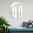 thumbnail image 2 of Better Bevel 20" x 28" Frameless Octagon Mirror | 1" Beveled Edge | Bathroom Wall Mirror, 2 of 7