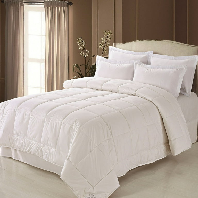 Chatsworth Collection, Queen Wool Comforter Medium, Size: Queen / Fall